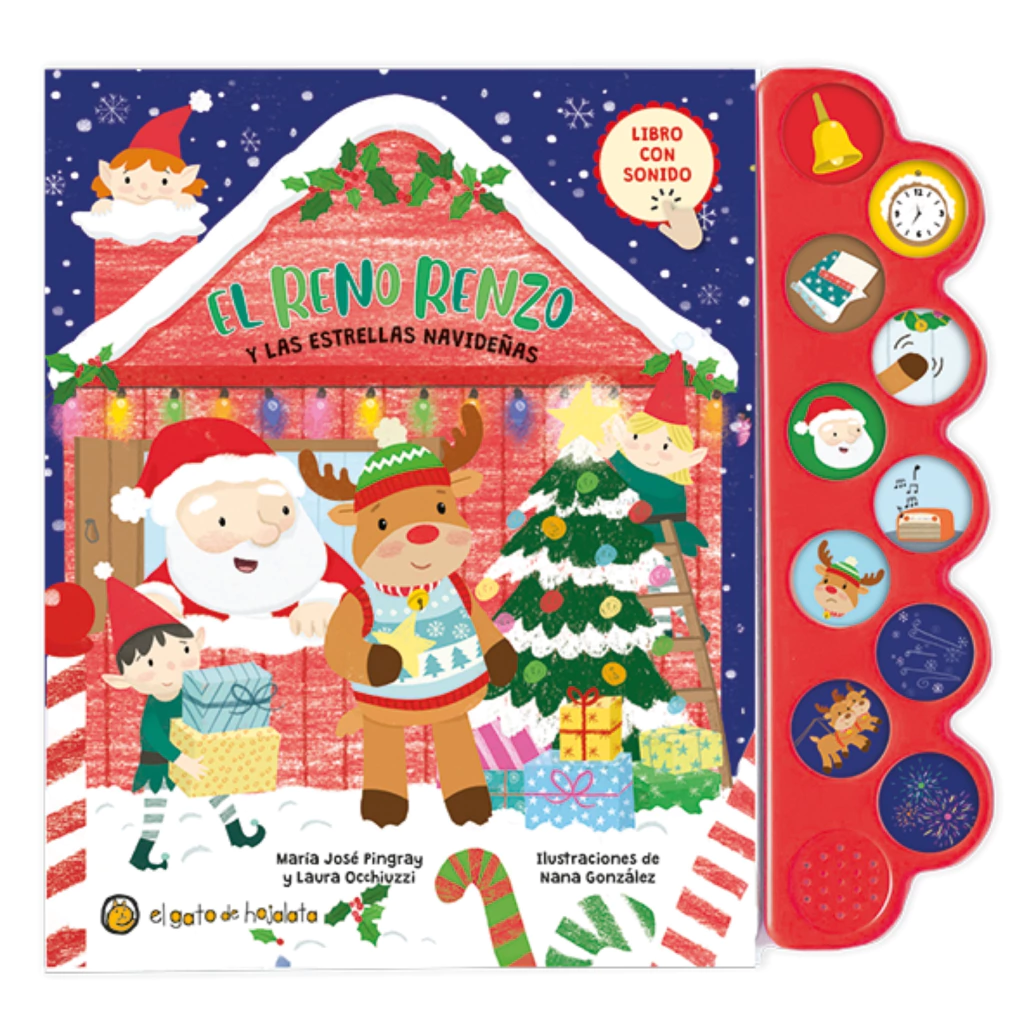 El Reno Renzo y las estrellas navideñas