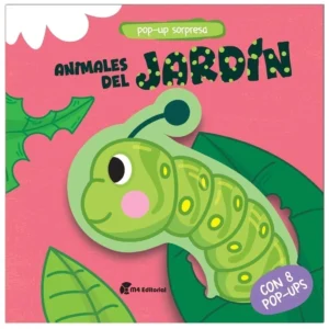 Pop up sorpresa- Animales del jardín