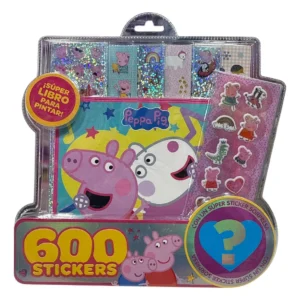Blister 600 Stickers - Peppa Pig