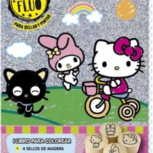 Arte fluo - Hello Kitty and Friends