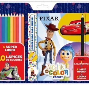 Blister Arcoíris de color pocket - Pixar