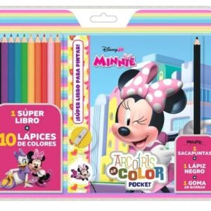 Blister Arcoíris de color pocket - Minnie