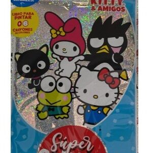 Super colorea - Hello Kitty y Amigos